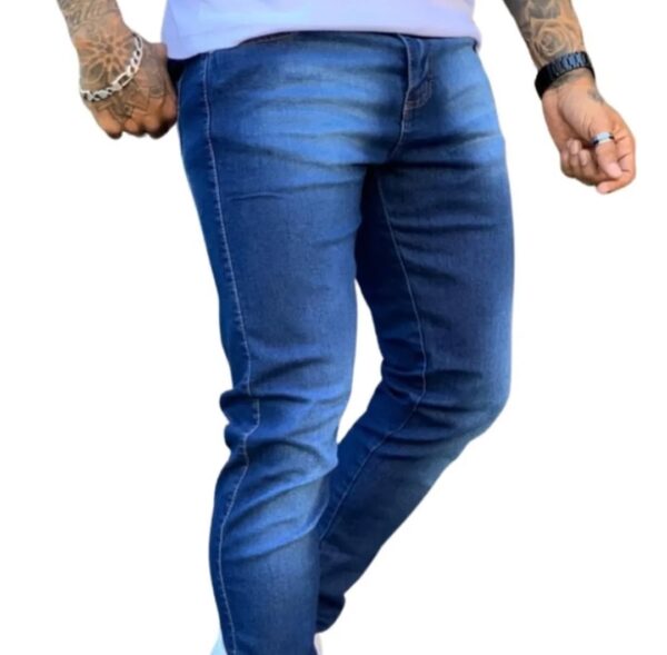Kit 3 Calças Jeans Skinny Masculina - Image 6