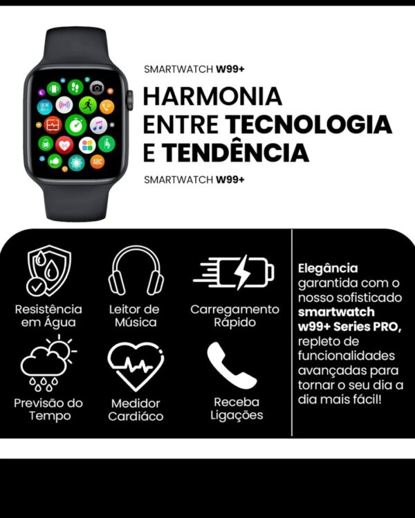 Smartwatch W99+ Série 10 - Image 5