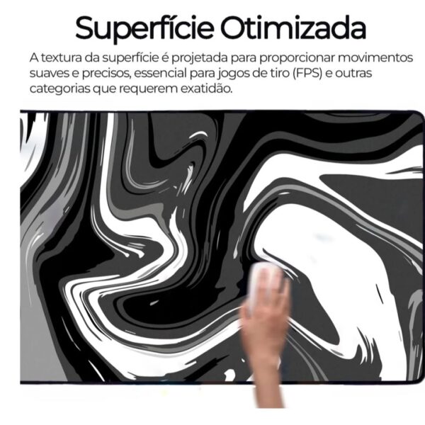  Mouse Pad Gamer Speed Extra Grande 90x40 - Image 2
