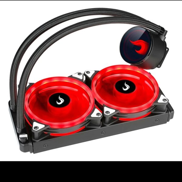  Rise Mode Water Cooler RGB 240mm – Resfriamento Potente e Design Imponente! - Image 3