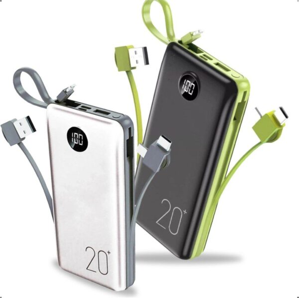  Power Bank 20.000mAh com Display Digital 