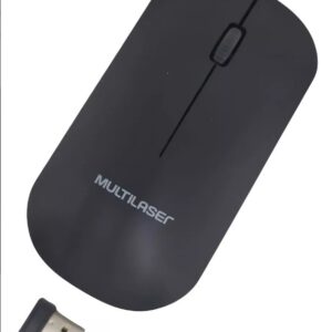 Mouse Sem Fio Slim Box MO307 – Precisão e Conforto!