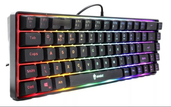 Teclado Gamer Evolut Fay EG211 – Performance e Estilo em Cada Tecla!
