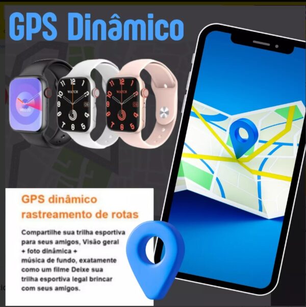 Relógio Smartwatch W99+ Plus Amoled Gps Nfc Lançamento 2025 - Image 3